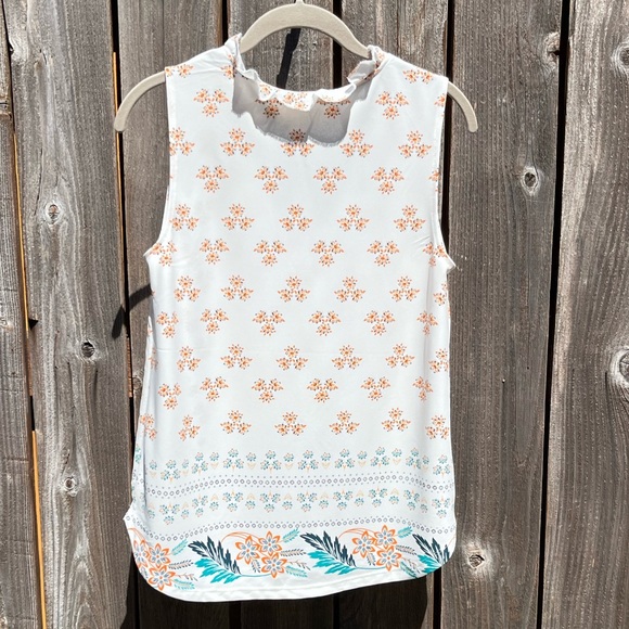 Ann Taylor Factory floral top size extra small - Picture 8 of 14